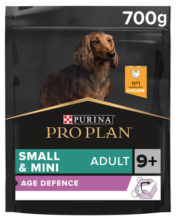 Krmivo pro psy ProPlan Dog Adult 9+ Optiage Small&Mini s kuřecím masem, 700g.