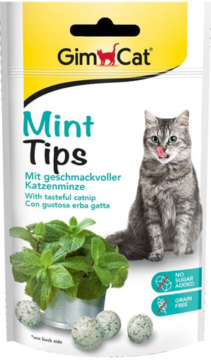 GimCat MinTips 40g – Minipamlsky pro kočky, balení 40g