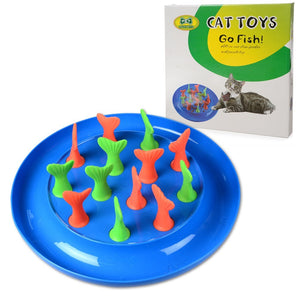 Hračka pro kočky Go Fish, zábavná hra pro chycení ryb, interaktivní.