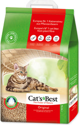 Cat’s Best Original 20 l – Přírodní dřevěné stelivo pro kočky, balení 20 l.