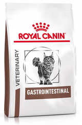 Royal Canin VD Feline Gastro Intest 4kg balení kočičího krmiva pro podporu trávení.
