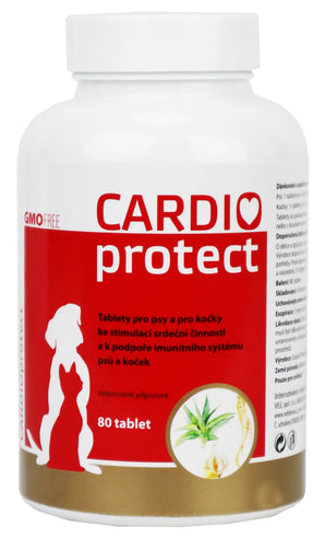 CARDIOprotect tablety pro psy a kočky 80tbl