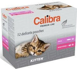 Calibra Premium Kitten 12 x 100 g - Konzervy pro koťata v balení po 12 kusech, 100 g.