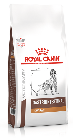 Royal Canin VD Canine Gastro Intest Low Fat 1,5kg balení krmiva pro psy s nízkým obsahem tuku