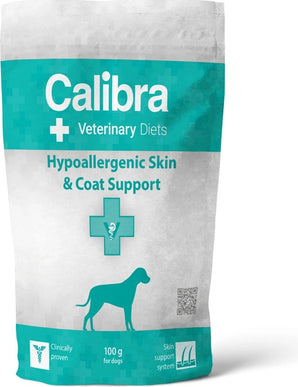 Calibra VD Dog Hypoallergenic Skin&Coat Support, 100 g, podpora zdravé kůže a srsti.