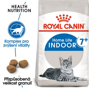 Royal Canin Feline Indoor 7+ 400g – Krmivo pro starší kočky žijící uvnitř, podpora zdraví a vitality, balení 400g.