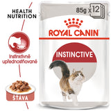 Royal Canin Feline Instinctive kapsa, šťáva 85g – Kapsička pro dospělé kočky ve šťávě, podpora optimální hmotnosti, balení 85g.
