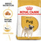 Royal Canin Breed Mops 1,5kg – Kompletní krmivo pro mopse, podpora zdraví kůže a kloubů, balení 1,5kg.