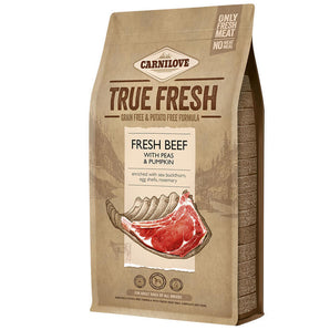 Carnilove Dog True Fresh Beef Adult 1,4kg - krmivo s čerstvým hovězím masem pro dospělé psy malých plemen.