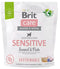 Brit Care Dog Sustainable Sensitive 1kg - Hypoalergenní krmivo s hmyzem pro citlivé psy, ekologicky udržitelné.