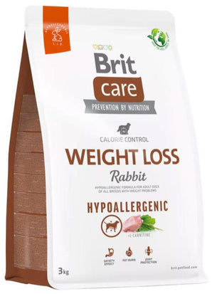 Brit Care Dog Hypoallergenic Weight Loss 3kg – Hypoalergenní krmivo pro psy s kontrolou hmotnosti, balení 3 kg.