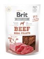 Brit Jerky Beef Fillets 80g