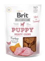 Brit Jerky Puppy Turkey Meaty Coins 80g