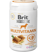 Brit Dog Vitamins Multivitamin 150g - multivitaminy pro psy, podpora celkového zdraví a vitality.