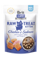 Brit Raw Treat Cat Kitten, Chicken&Salmon 40g - pamlsky s kuřecím a lososem pro koťata, podpora růstu a zdraví.