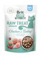 Brit Raw Treat Cat Urinary, Chicken&Turkey 40g - pamlsky s kuřetem a krůtou pro podporu zdraví močových cest.