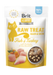 Brit Raw Treat Cat Hair&Skin, Fish&Turkey 40g - pamlsky s rybou a krůtím masem pro zdravou srst a kůži.