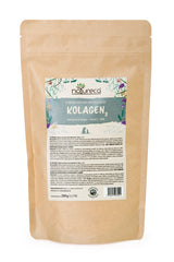 Kolagenový prášek NATURECA 3, sušený hydrolizovaný, balení 250g.