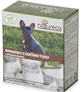 Bonbóny z ovčího tuku s mořskou řasou Mini 250g od NATURECA, zdravá pochoutka pro psy.