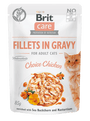 Brit Care Cat Fillets in Gravy Choice Chicken 85g