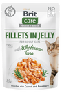 Brit Care Cat Fillets in Jelly with Wholesome Tuna 85g