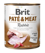 Brit Dog konz Paté & Meat Rabbit 800g