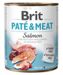 Brit Dog konz Paté & Meat Salmon 800g
