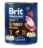 Brit Premium Dog by Nature  konz Turkey & Liver 800g
