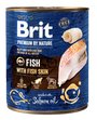 Brit Premium Dog by Nature  konz Fish & Fish Skin 800g