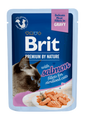 Brit Premium Cat D Fillets Gravy Salmon Sterilised 85g