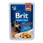 Brit Premium Cat D Fillets Gravy Chick Sterilised 85g