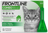Frontline Combo spot-on pro kočky 3x0,5ml – antiparazitární pipety proti blechám, klíšťatům a všenkám.