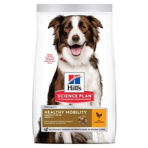 Hill's Can. SP Healthy Mobility Adult Medium Chick14kg – krmivo pro dospělé psy středních plemen na podporu pohyblivosti, příchuť kuře, balení 14 kg.