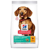 Hill's Can. SP Perfect Weight Adult Small Chicken1,5kg – krmivo pro dospělé psy malých plemen na udržení optimální váhy, příchuť kuře, balení 1,5 kg.