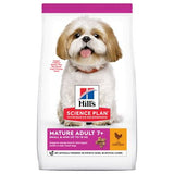 Hill's Can. SP Mature Adult 7+Small&Mini Chicken 6kg – krmivo pro starší psy malých plemen, příchuť kuře, balení 6 kg.