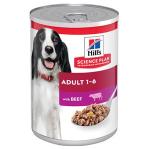 Hill's Can. SP Adult Beef 370g – krmivo pro dospělé psy, příchuť hovězí, balení 370 g.