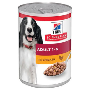Hill's Can. SP Adult Chicken 370g – krmivo pro dospělé psy, příchuť kuře, balení 370 g.