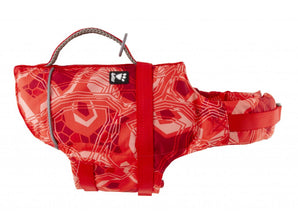 Korál camo plavací vesta Hurtta Life Savior ECO pro psy 10-20 kg, bezpečné plavání.