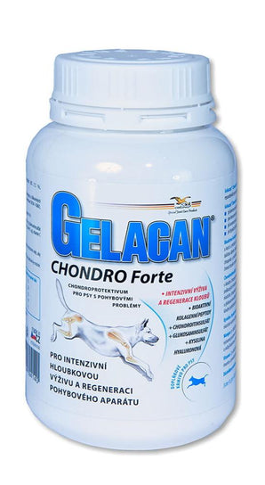 Gelacan Chondro Forte, 150 g, kloubní výživa pro psy.