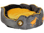 Pelech Running Oval Bed L oranžovošedá