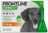 Frontline Combo spot-on pro psy S (2-10 kg) 3x0,67ml – antiparazitární pipety proti blechám, klíšťatům a všenkám.