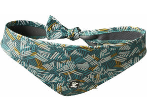 Šátek Zhero Safety Bandana ECO paví zeleň L
