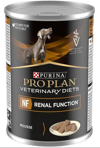 Purina PPVD Canine konz. NF Renal Function 400g - Konzerva pro psy s problémy ledvin, podporující zdraví ledvin a funkci močového systému.