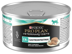 Purina PPVD Feline konz. EN Gastrointestinal 195g - Podporuje zdraví trávicího systému koček, pomáhá při trávících problémech.
