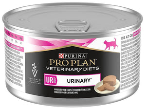 Purina PPVD Feline konz. UR St/Ox Urinary Turkey 195g - Krmivo pro kočky s problémy močového systému, pomáhá předcházet tvorbě močových kamenů.