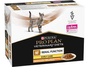 Purina PPVD Feline kaps. NF Early Care chicken 10x85g - Krmivo pro kočky s problémy s ledvinami, ideální pro podporu zdraví ledvin u mladých koček.