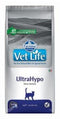 Vet Life Natural Feline Ultrahypo 10kg – Hypoalergenní krmivo pro kočky s potravinovými alergiemi, balení 10kg