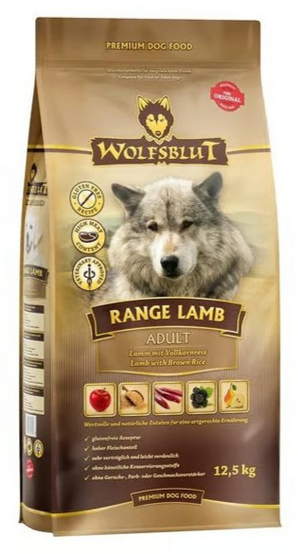 Granule Wolfsblut Dog Adult Range Lamb s jehněčím masem pro dospělé psy, 12,5 kg.