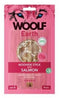 WOOLF pochoutka Earth NOOHIDE S Salmon 90g - Lososový pamlsek pro malé psy, ideální pro zdraví kloubů a srsti.