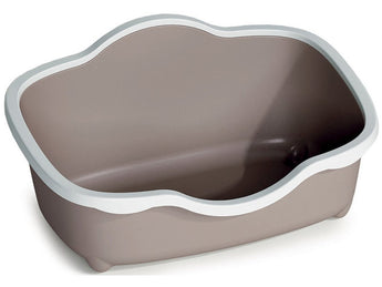 Stylová béžová WC kočka SMART s moderním designem pro pohodlí vašeho mazlíčka.